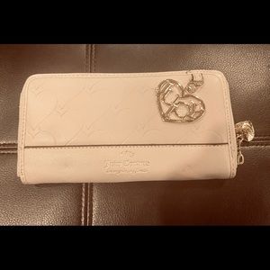 Juicy Couture wallet, cream color